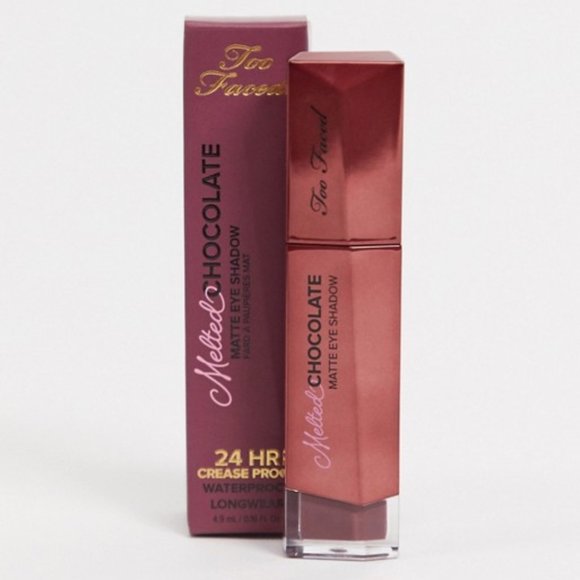 TOO FACED Chocolate Wine eye shadow NIB Melted Chocolate Matte - Picture 2 of 10